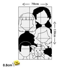 3x5 Board Face Guideline
